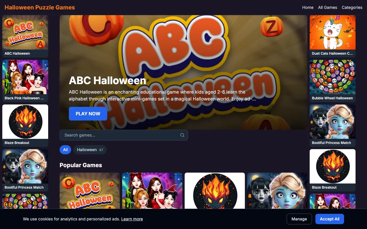 Halloween Puzzle Games preview