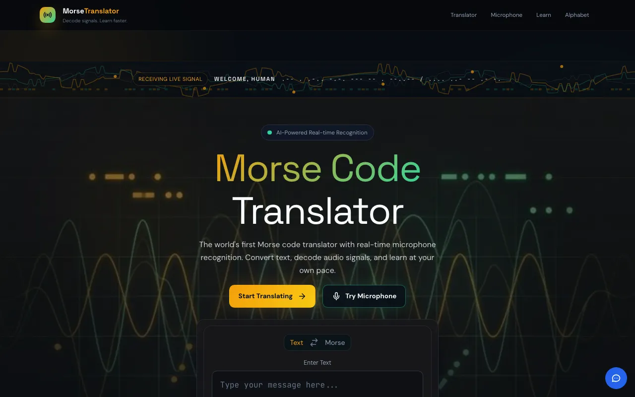 Morse Code Translator preview
